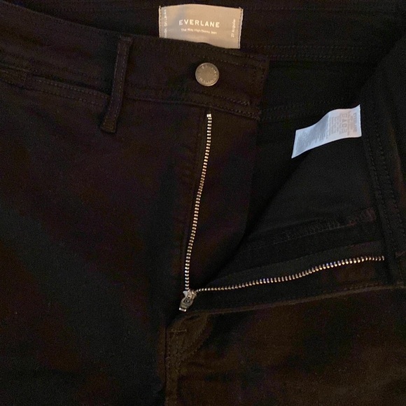 Everlane The Way-High Skinny Black Jean Size 27 - Picture 11 of 12